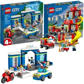 lego-city-policja-posterunek-radiowoz-motor-remiza-strazacka-latwe-klocki