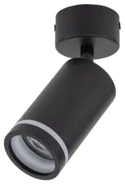 lampa-sufitowa-czarna-gu10-pojedynczy-reflektor-natynkowy-ruchomy-spot