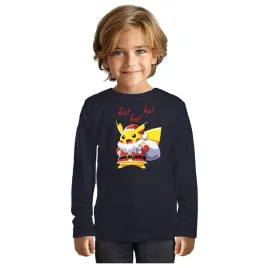 bluzka-swiateczna-dziecieca-koszulka-pikachu-mikolaj-pokemon-146-152