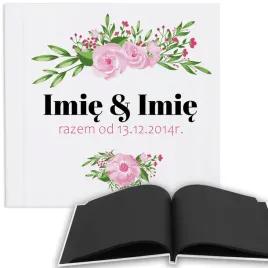 album-50-kartek-czarnych-prezent-na-rocznica-slub-urodziny-personalizowany