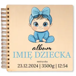 album-boho-czarne-kartki-prezent-dla-dziecka-personalizowany-imie-metryczka