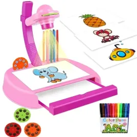 projektor-rysowania-rzutnik-malowanie-biurko-szuflada-12-pisakow-24-slajdy