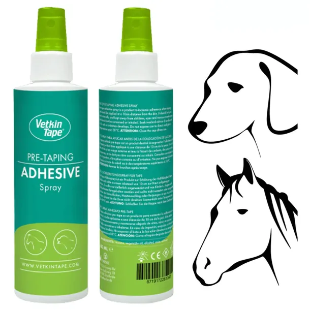 KLEJ DO TEJPÓW TAŚM KINESIO SPRAY VETKINTAPE 200ML