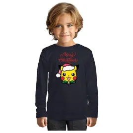 bluzka-swiateczna-dziecieca-koszulka-pikachu-wesolych-swiat-110-122