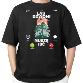 koszulka-meska-prezent-las-dzwoni-mix-wzorow-s