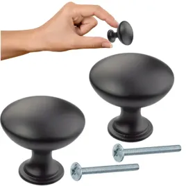 galka-meblowa-okragla-czarna-uchwyt-meblowy-czarny-mat-loft-galki-x2-wkrety
