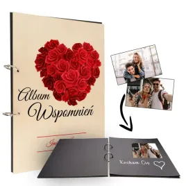 drewniany-album-na-zdjecia-walentynki-wzory-imie