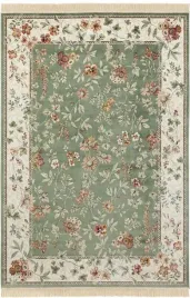 dywan-tradycyjny-195x300cm-do-salonuklasyczny-zielony-wzor-w-kwiaty