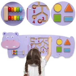 viga-tablica-sensoryczna-manipulacyjna-hipopotam-certyfikat-fsc-montessori