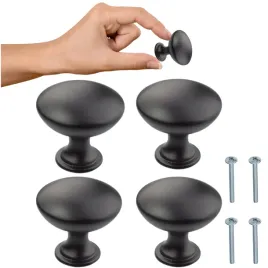 galka-meblowa-okragla-czarna-uchwyt-meblowy-czarny-mat-loft-galki-x4-wkrety