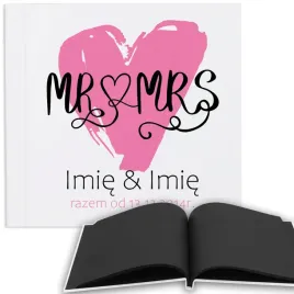 album-50-kartek-czarnych-prezent-na-rocznica-slub-urodziny-personalizowany