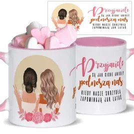 kubek-rozowy-na-prezent-dla-przyjaciolki-wzory