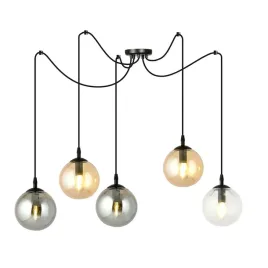 lampa-wiszaca-gigi-5-bl-mix-pajak-klosze-kolor-mix-czarna