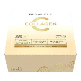 Zdjęcie produktu Kolagen Do Picia PRIMABIOTIC COLLAGEN Wołowy 10000mg 30ml×15szt