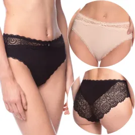 figi-damskie-bikini-koronkowe-2-pary-modal-majtki-lama-1563bi-l