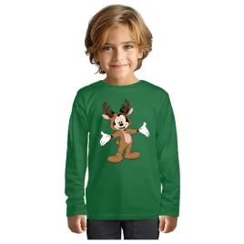 bluzka-swiateczna-dziecieca-koszulka-myszka-mickey-renifer-146-152-prezent