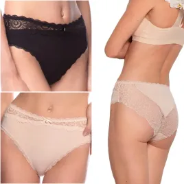 lama-1563bi-figi-damskie-koronkowe-majtki-z-modalu-bikini-2-pak-xl