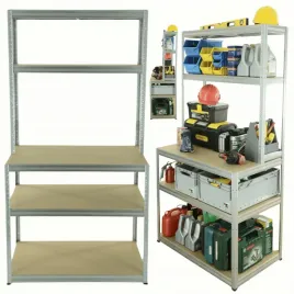regal-warsztatowy-metalowy-stol-roboczy-196x110x60-regulowane-polki-275kg