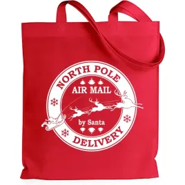 torba-bawelniana-shoper-swiateczny-prezent-czerwona-north-pole-delivery-wz