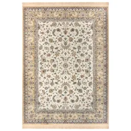 dywan-tradycyjny-do-salonu-135x195cmklasyczny-kremowy-wzor-z-fredzlami