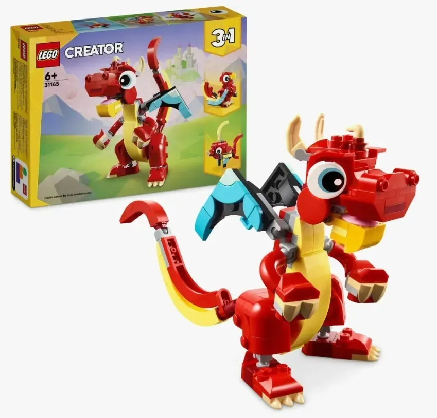lego-creator-31145-czerwony-smok-stan-nowy