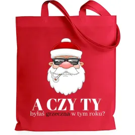 torba-eko-shoper-swiateczny-prezent-czerwona-a-czy-ty-bylas-grzeczna-wzory