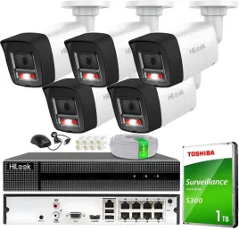 zestaw-monitoringu-hikvision-hilook-5-kamer-8mpx-poe-rejestrator-8ch