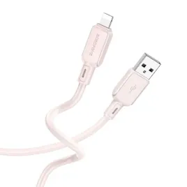 borofone-kabel-bx94-crystal-color-usb-na-lightning-24a-1-metr-jasnoroz
