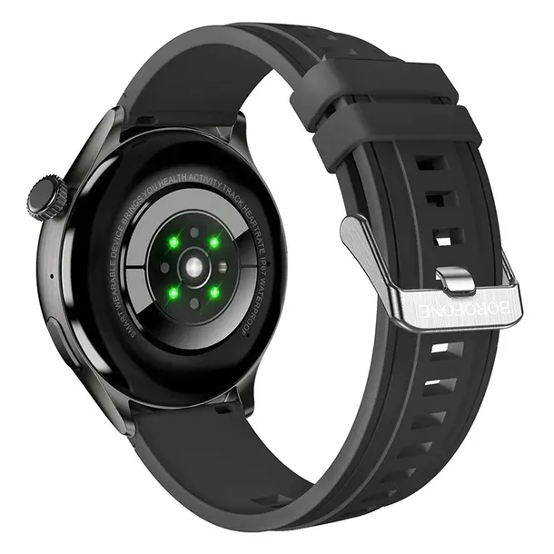 borofone-smartwatch-bd7-ciemnoszary-ksztalt-koperty-prostokatna