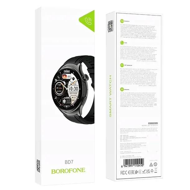 borofone-smartwatch-bd7-ciemnoszary-kolor-szary