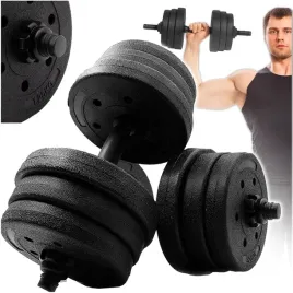 zestaw-hantle-ciezarki-bitumiczne-regulowane-2x10-kg-do-cwiczen-20kg