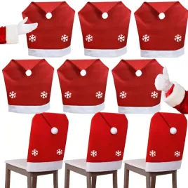 pokrowce-na-krzesla-swiateczne-6-szt-komplet-czapka-mikolaja-ozdoba-zestaw