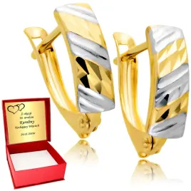 zlote-kolczyki-585-angielskie-zapiecia-wzor-zloto-585-grawer
