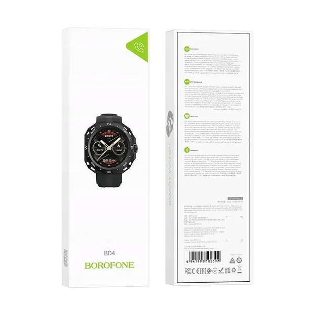 borofone-smartwatch-bd4-smart-czarny-stan-opakowania-oryginalne-marka-borofone