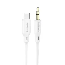 borofone-kabel-bl18-jack-35mm-na-typ-c-1-metr-bialy