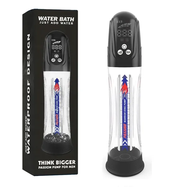 WODNA POMPKA PRÓŻNIOWA DO POWIĘKSZANIA PENISA AUTOMATYCZNA WATER BATH LCD