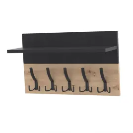 wieszak-scienny-wp60-na-ubrania-60cm-artisan-czarny