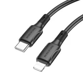 borofone-kabel-bx80-succeed-typ-c-na-lightning-pd-20w-1-metr-czarny
