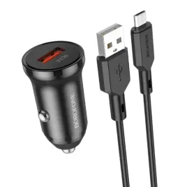 borofone-ladowarka-samochodowa-bz18-usb-qc-3-0-18w-z-kablem-usb-na-micr