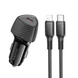 borofone-ladowarka-samochodowa-bz31b-solid-typ-c-pd-30w-z-kablem-typ-c