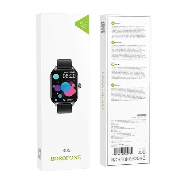 borofone-smartwatch-bd5-czarny-marka-bez-marki