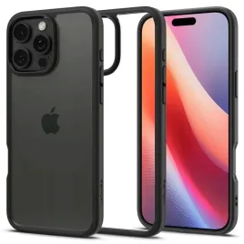 etui-spigen-ultra-hybrid-acs07996-do-iphone-16-pro-max-matte-black
