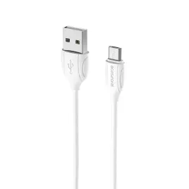 borofone-kabel-bx19-benefit-usb-na-micro-usb-24a-1-metr-bialy