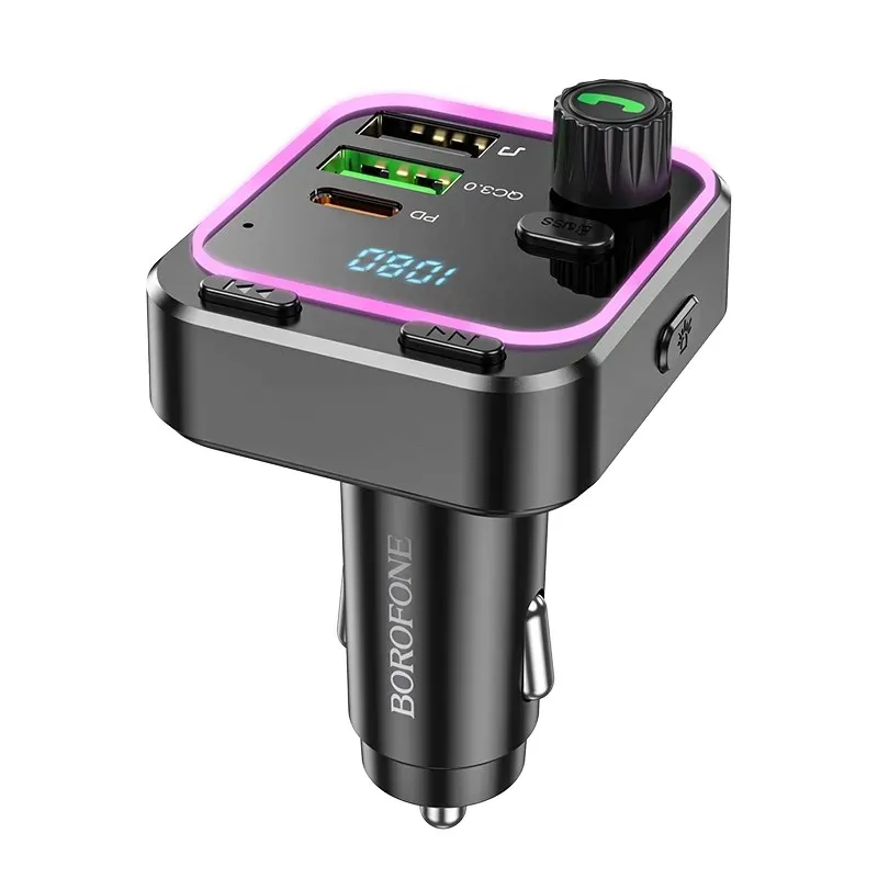borofone-transmiter-fm-bc53-highway-mp3-bluetooth-2xusb-typ-c-qc-3-0
