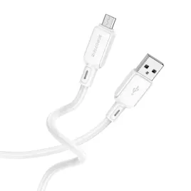 borofone-kabel-bx94-crystal-color-usb-na-micro-usb-24a-1-metr-bialy