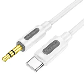 borofone-kabel-bl20-jack-35mm-na-typ-c-1-metr-bialy