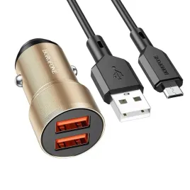 borofone-ladowarka-samochodowa-bz19-wisdom-2xusb-12w-z-kablem-usb-na-mi