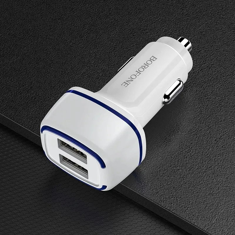 borofone-ladowarka-samochodowa-bz14-max-2xusb-24a-biala-stan-nowy