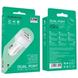 borofone-ladowarka-samochodowa-bz14-max-2xusb-24a-biala-zlacza-usb