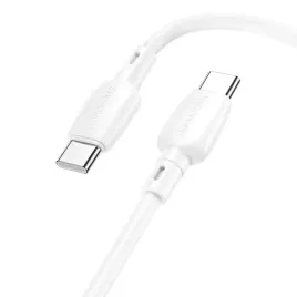 borofone-kabel-bx93-super-power-typ-c-na-typ-c-60w-3a-1-metr-bialy